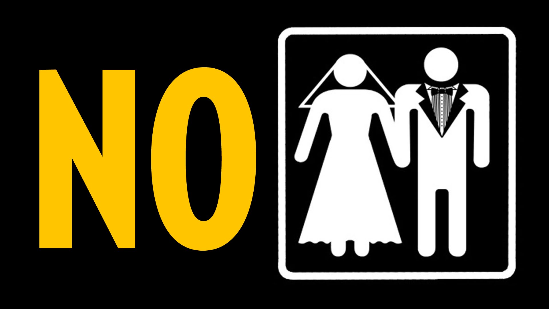 I to no. No marriage. No married. MGTOW. No need marriage.